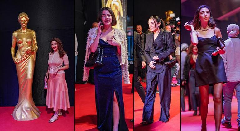 Altın Portakal Film Festivali'nde kırmızı halıda yıldız yağmuru yaşandı 1 Altın Portakal Film Festivali'nde kırmızı halıda yıldız yağmuru yaşandı