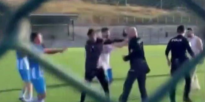 Amatör maçta polisin biber gazlı müdahalesiyle ilgili soruşturma başlatıldı
