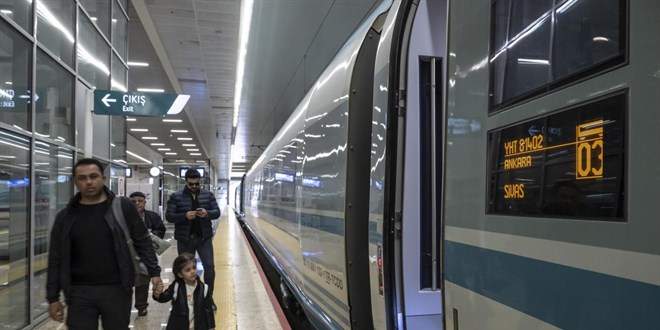 Ankara YHT Garı 40 milyondan fazla yolcuyu ağırladı