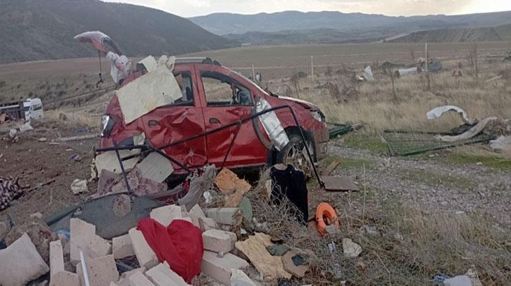 Ankara’da hortum! Konteyner devrildi: 1 ölü, 3 yaralı