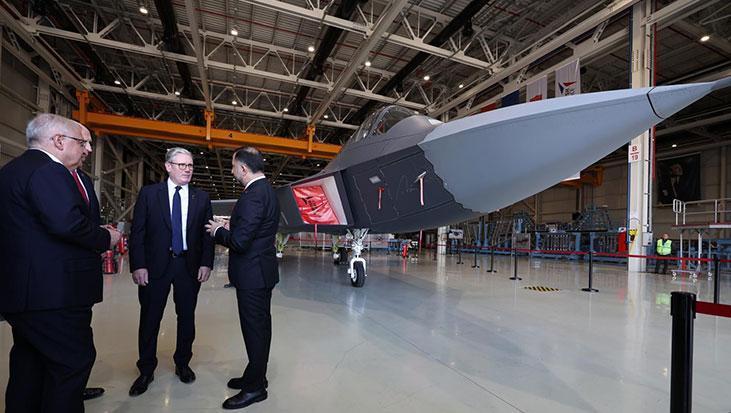 Ankara’ya gelen İngiltere Başbakanı Starmer’den TUSAŞ’a ziyaret! KAAN hakkında bilgi aldı