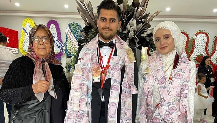 Antalya’da gelin damat şokta! Babaannesinden tek torununa ev, arsa ve lüks araç sürprizi