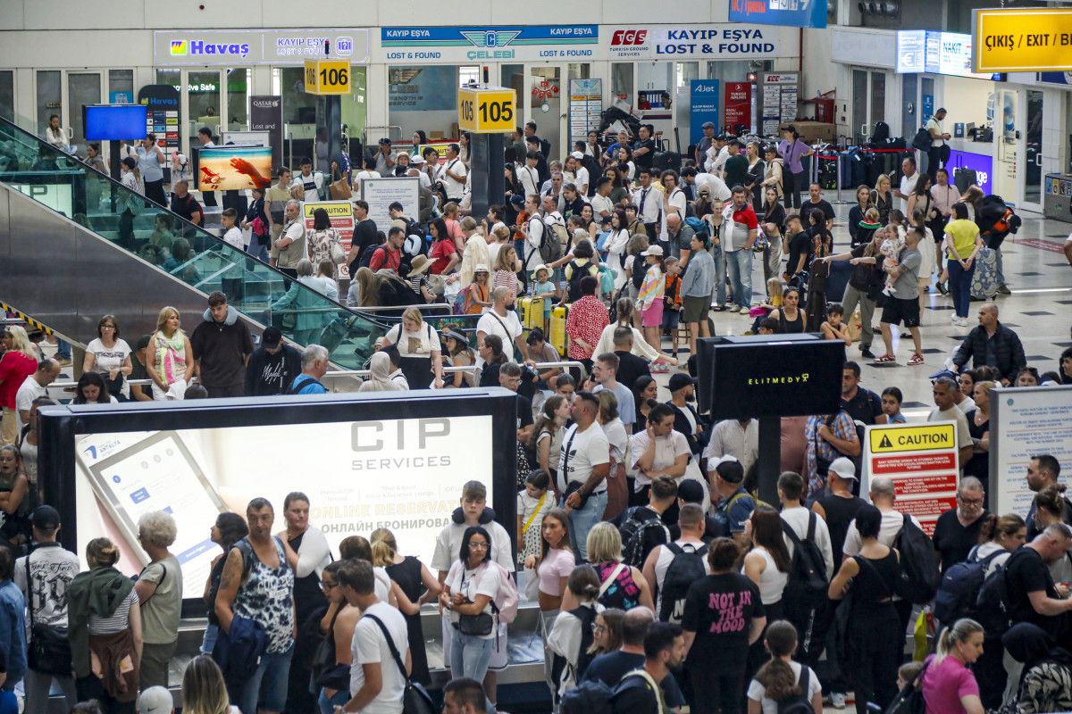 Antalya'da yabancı turist sayısı her geçen gün artıyor