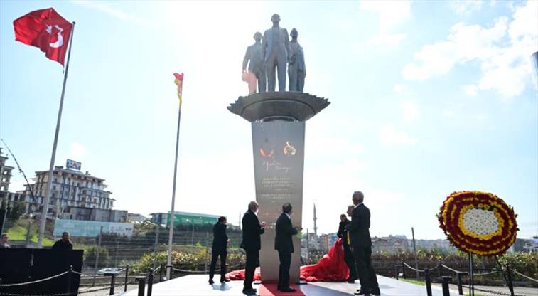 Aslantepe’de anlamlı açılış: “Bu heykel sadece bir anıt değil”