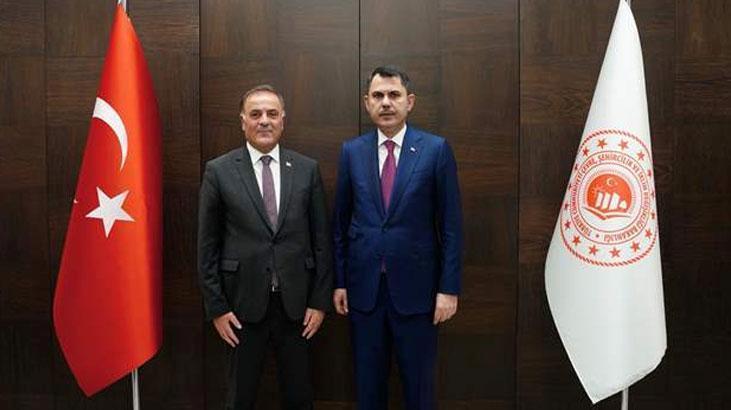 Bakan Kurum, İBB Başkanvekili Aslanı Onurlandırdı