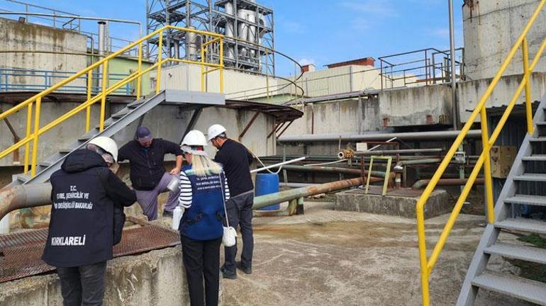 Bakanlıktan Ergene Havzası'nda kapsamlı denetim! 106.3 milyon TL ceza 1 Bakanlıktan Ergene Havzası'nda kapsamlı denetim! 106.3 milyon TL ceza