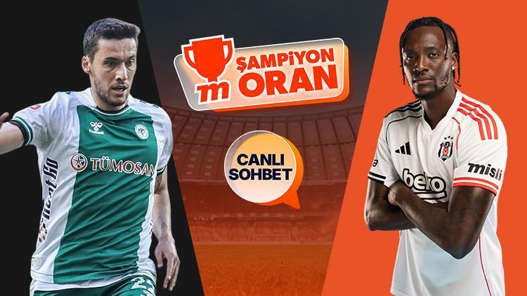 Beşiktaş, Süper Lig’de Konyaspor’a konuk olacak! Maçın heyecanı canlı sohbet ve Şampiyon Oranlar ile Misli’de