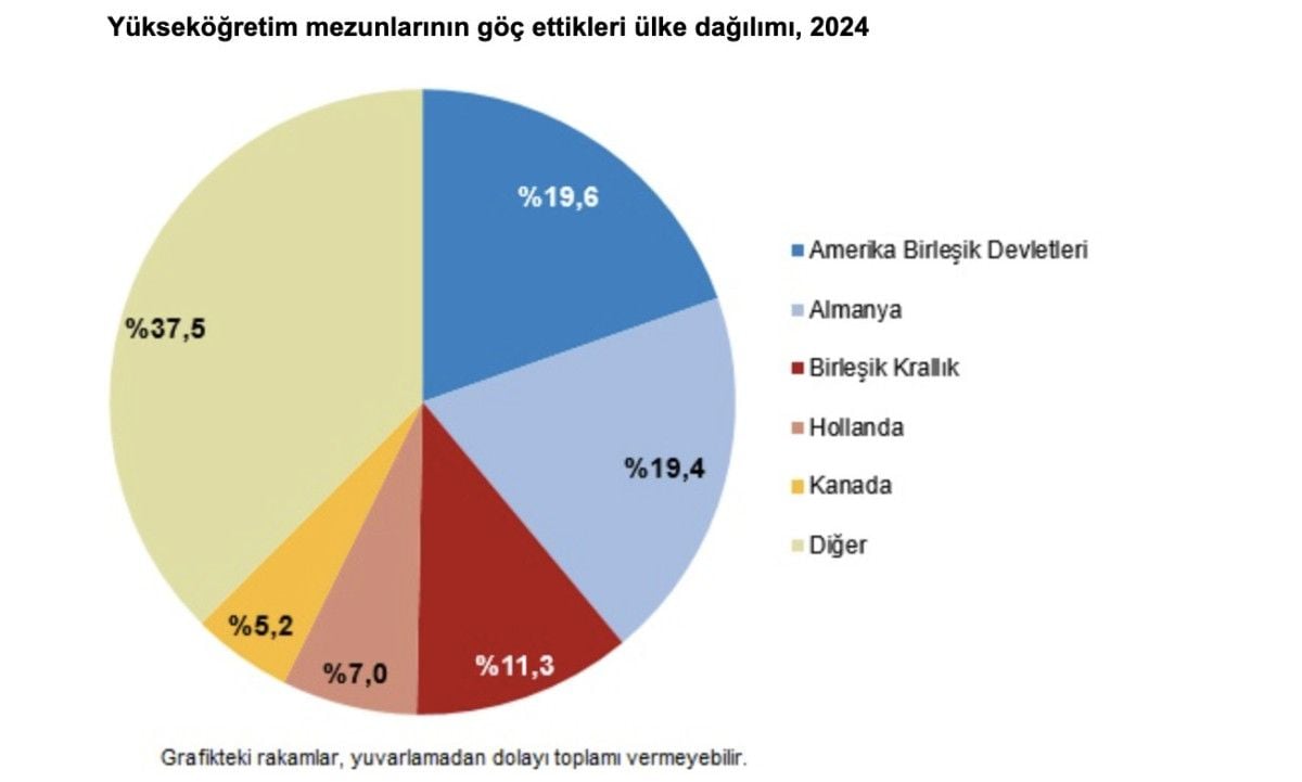 Beyin göçü yapılan ilk 5 ülke