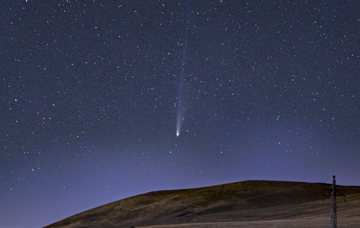 Bitlis'te Lemmon Kuyruklu Yıldızı Coşkusu 1 Bitlis'te Lemmon Kuyruklu Yıldızı Coşkusu