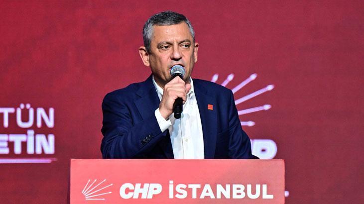 CHP Genel Başkanı Özel, İstanbul İl Kongresi’nde konuştu