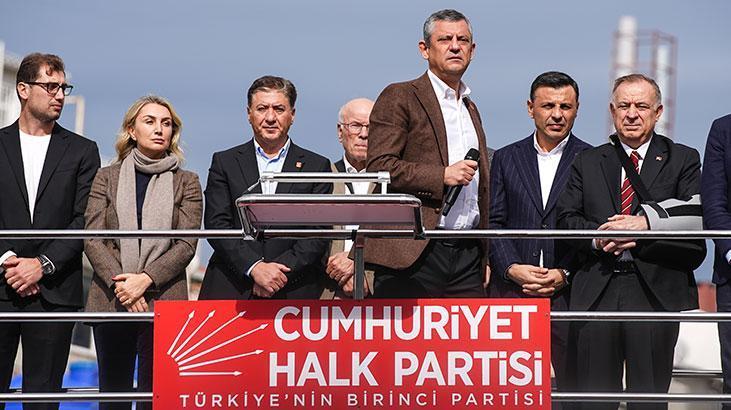 CHP Genel Başkanı Özel, partisinin Eskişehir mitinginde konuştu