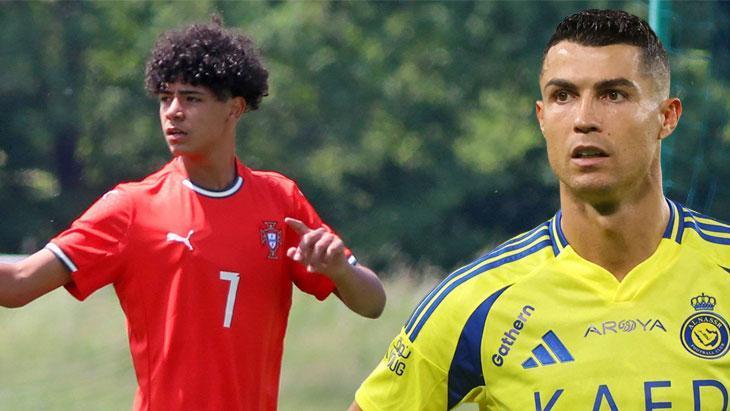 Cristiano Ronaldo’nun oğlu Portekiz U16 Milli Takımı’na çağrıldı! İlk maçı Türkiye’ye karşı