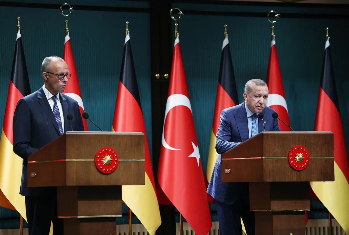Cumhurbaşkanı Erdoğan'ın Almanya Başbakanı Merz ile İsrail Üzerine Cesur Çıkışı 1 Cumhurbaşkanı Erdoğan'ın Almanya Başbakanı Merz ile İsrail Üzerine Cesur Çıkışı