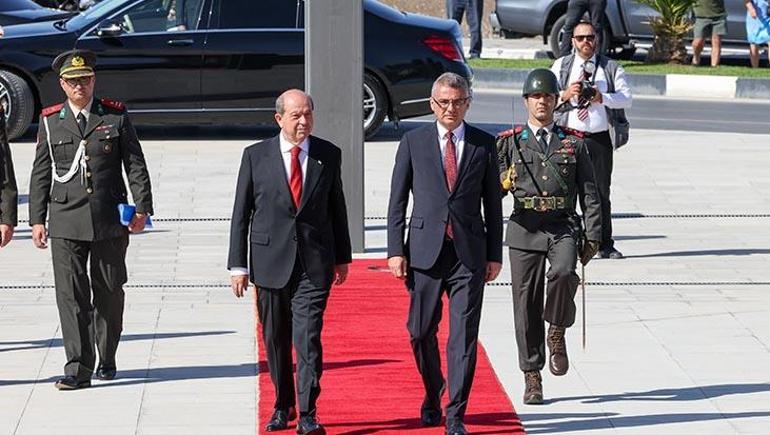 Cumhurbaşkanı Yardımcısı Yılmaz, KKTC'de