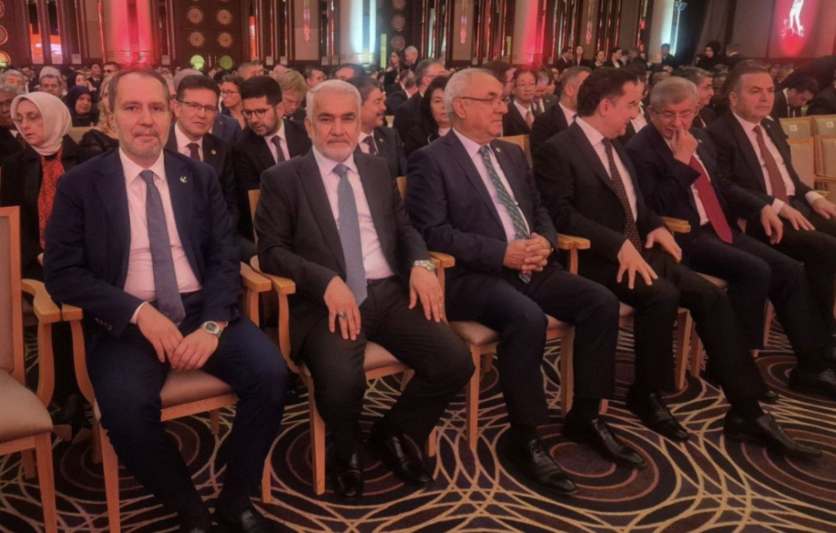 Cumhurbaşkanlığı Külliyesi'nde 29 Ekim Özel Programı: Babacan, Davutoğlu ve Erbakan katıldı