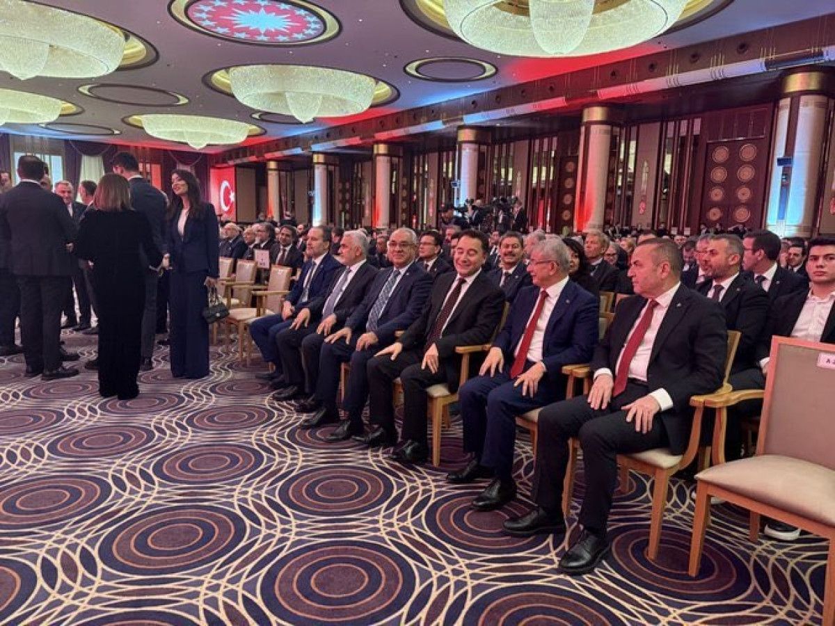 Cumhurbaşkanlığı Külliyesi'nde 29 Ekim Özel Programı: Babacan, Davutoğlu ve Erbakan katıldı