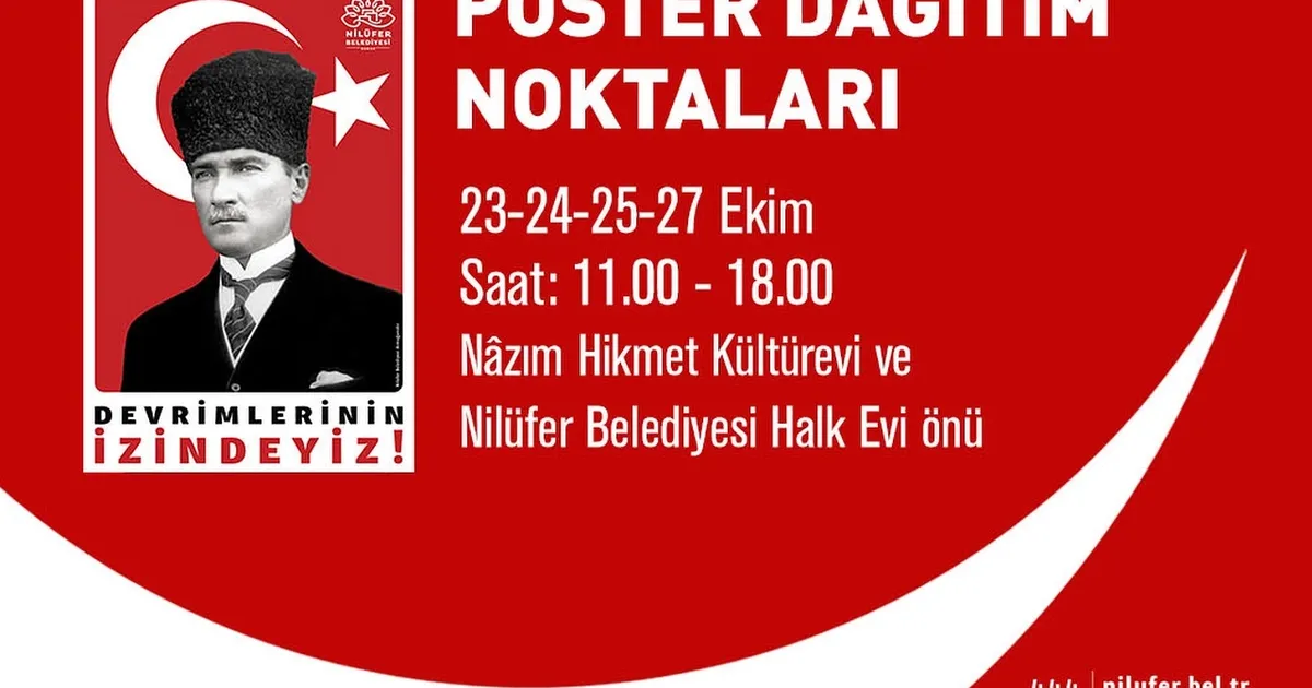 Cumhuriyet Işığı Yine Nilüfer’den Yükselecek