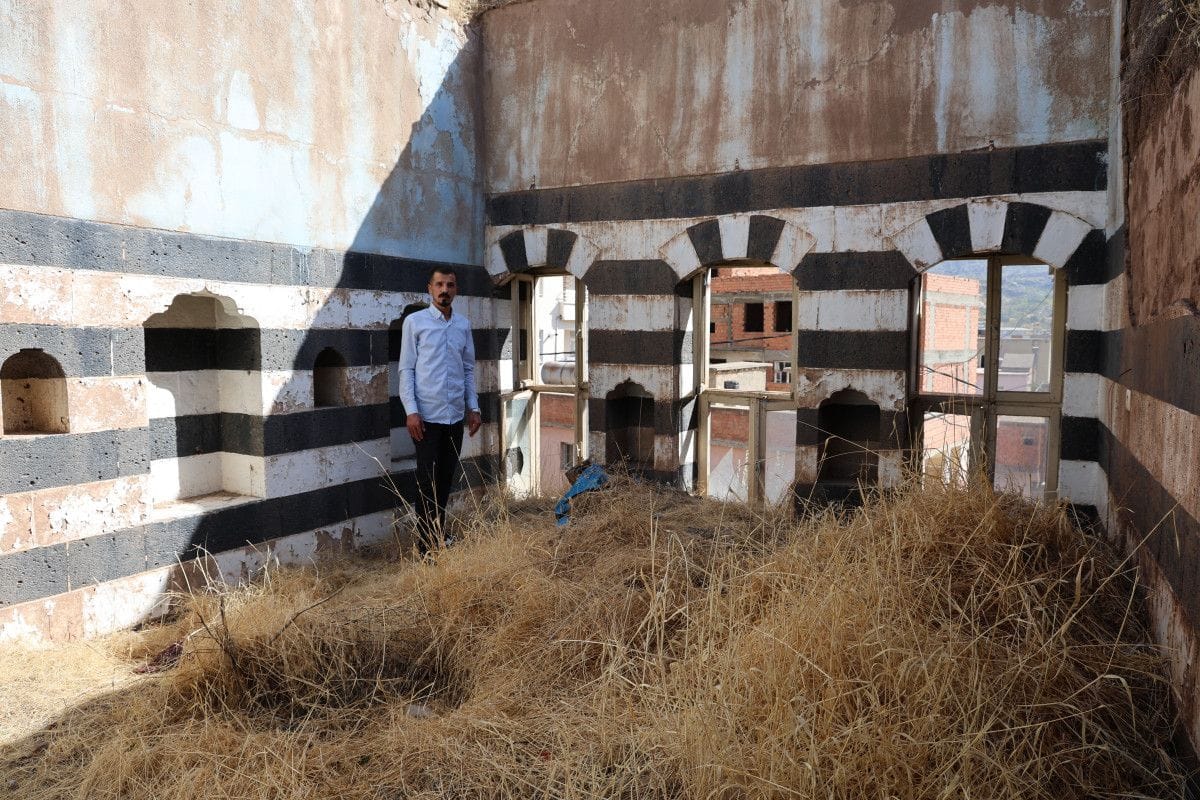 Diyarbakır'da Beyler Konağı, asırlardır varlığını koruyor