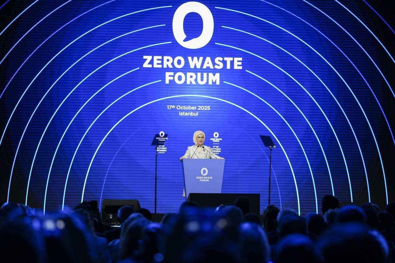 Emine Erdoğan Sıfır Atık Forumu’nda konuştu! 'Sıfır atık yepyeni bir dönemin adıdır'
