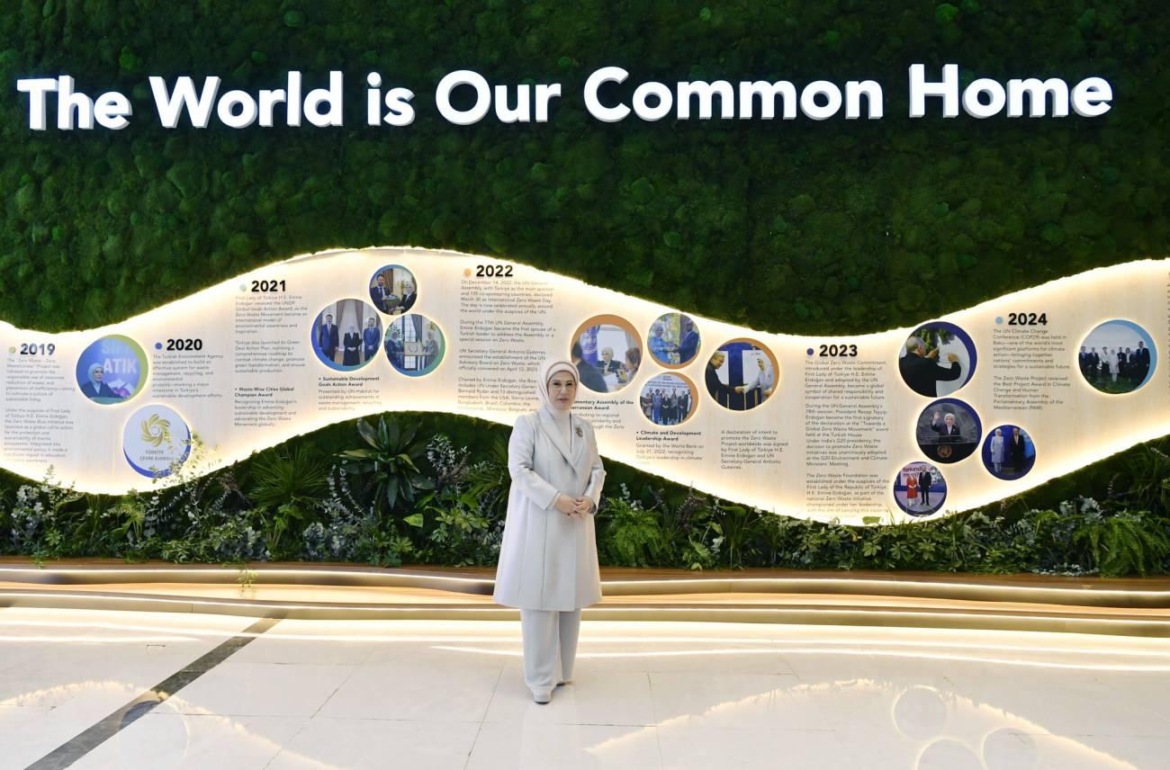 Emine Erdoğan Sıfır Atık Forumu’nda konuştu! 'Sıfır atık yepyeni bir dönemin adıdır'