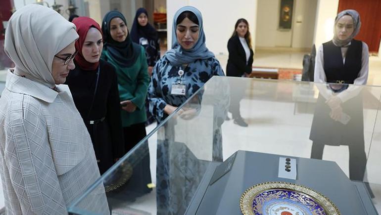 Emine Erdoğan, Umman'daki Ulusal Müze'yi ziyaret etti 1 Emine Erdoğan, Umman'daki Ulusal Müze'yi ziyaret etti