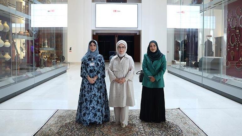 Emine Erdoğan, Umman'daki Ulusal Müze'yi ziyaret etti 2 Emine Erdoğan, Umman'daki Ulusal Müze'yi ziyaret etti