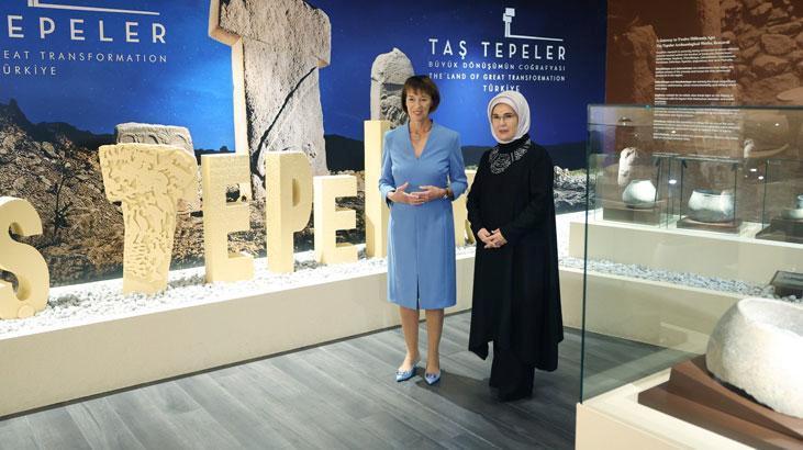 Emine Erdoğan ve Charlotte Merz’in İzinde: Arkeolojinin Altın Çağı Sergisi’nde Büyüleyici Bir Yolculuk