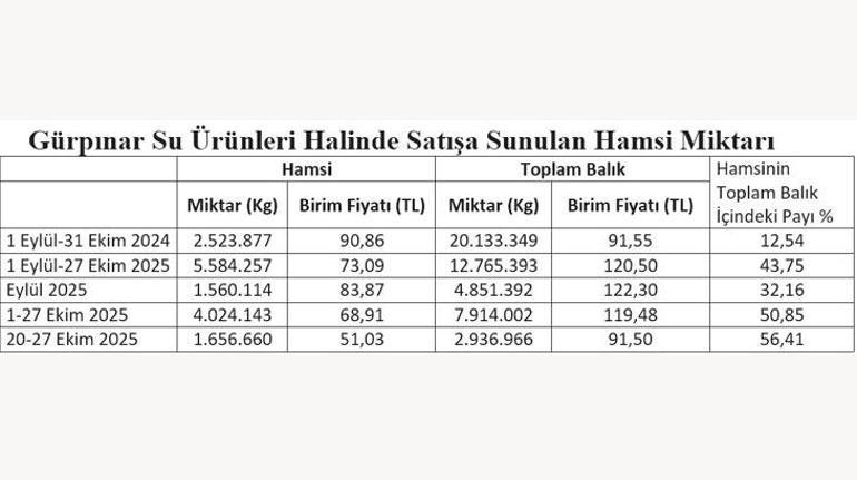 Esnaf ve vatandaş ucuz hamsiyle güldü