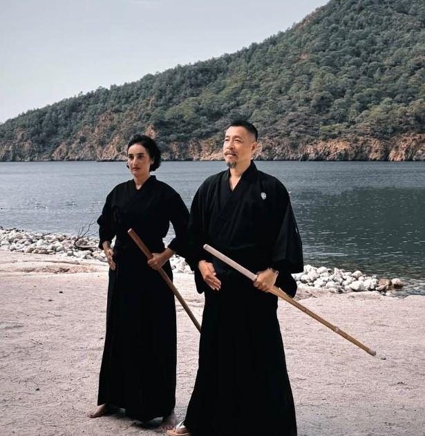 Fadik Sevin Atasoy Japonya'ya gitti: Dünyadaki ilk kadın Samuraylardan olacak!