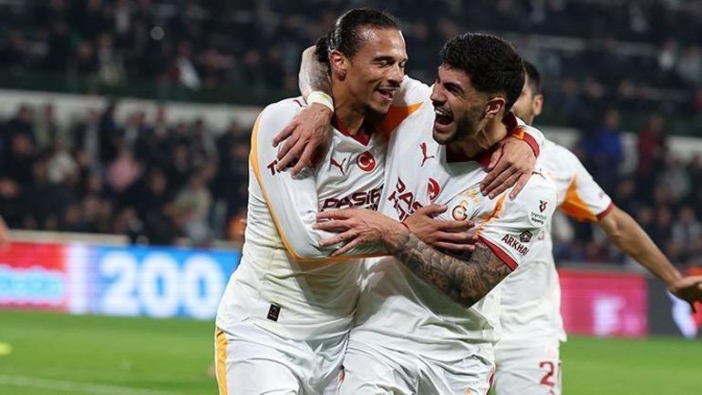 Galatasaray'da Leroy Sane şov! 2.5 yıl sonra ilki başardı