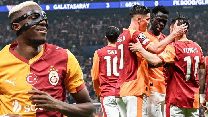 Galatasaray’ın Şampiyonlar Ligi’ndeki galibiyeti Avrupa’da gündem oldu! ‘Osimhen’in merhameti yok’