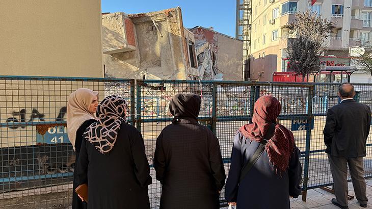 Gebze’de çöken binanın enkazı savcı incelemesi sonrasında kaldırılacak