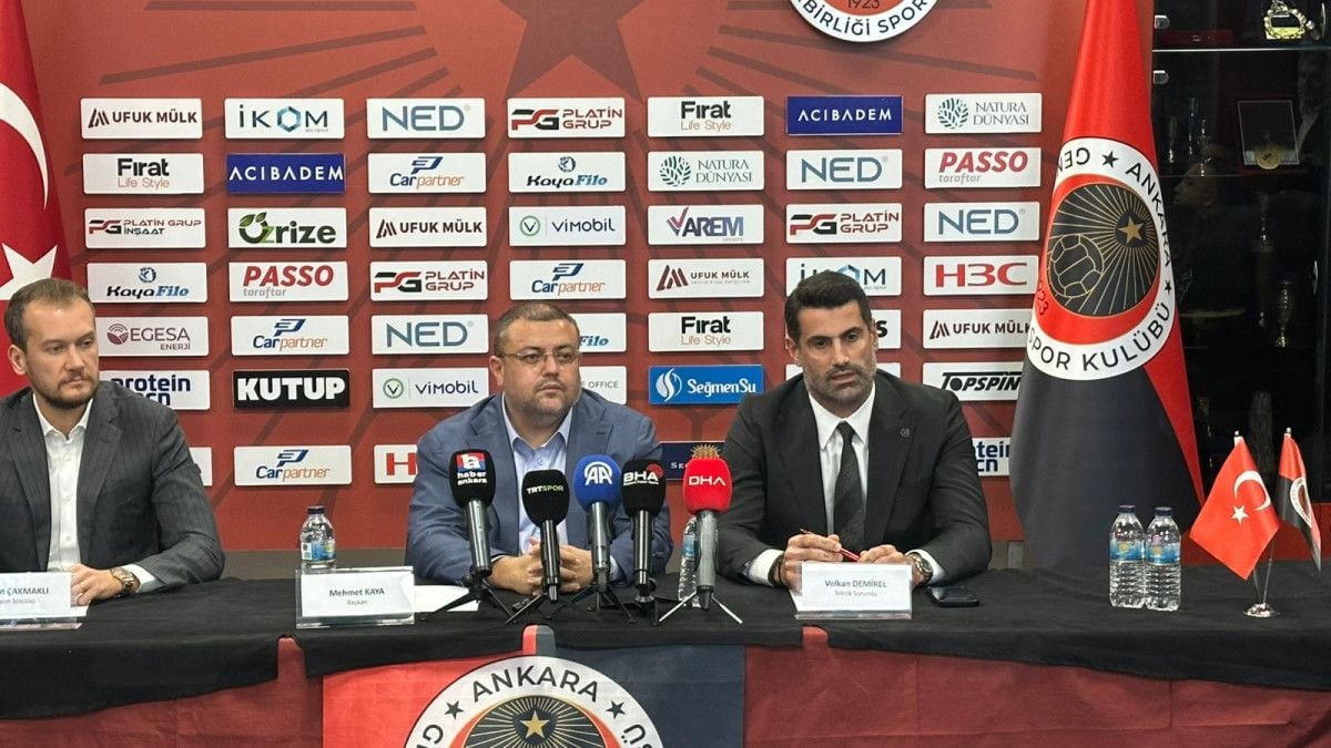 Gençlerbirliği’nde Volkan Demirel dönemi resmen başladı!