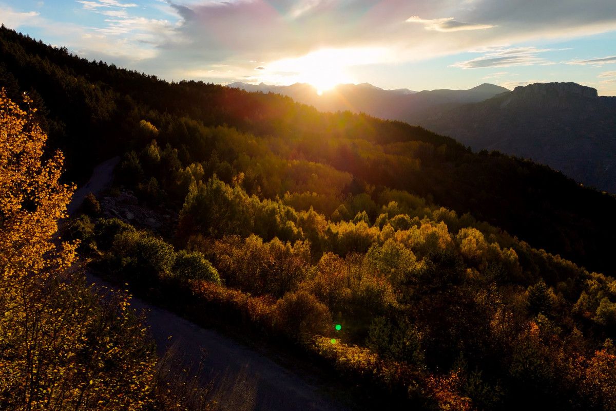 Gümüşhane'de Alpleri aratmayan renk cümbüşü