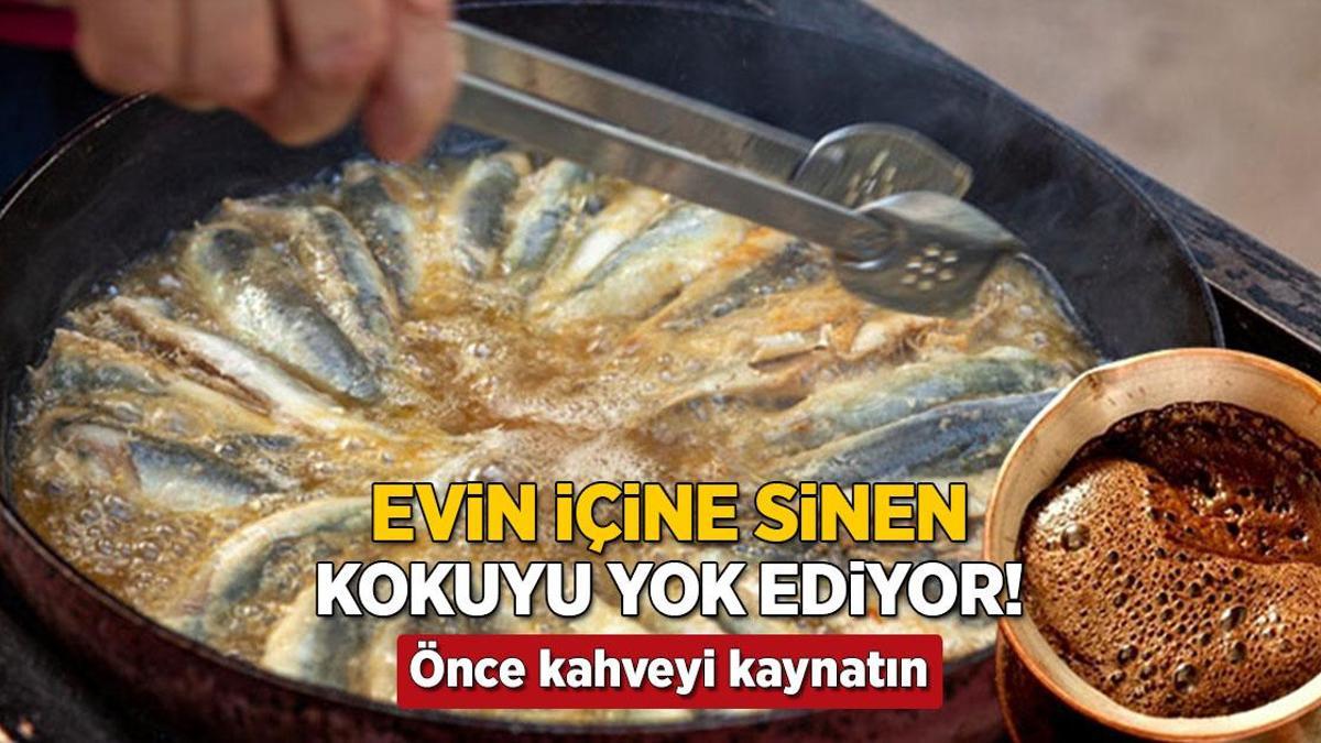 Hamsi kokusu eve sinmişse bu 3 adım kurtarıcı! Meğer çok basitmiş