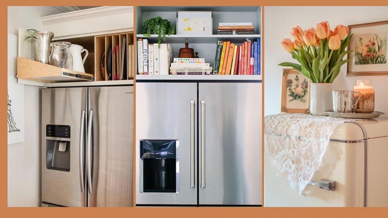 Hem işlevsel hem şık: Buzdolabınızın üstünü nasıl dekore edersiniz?