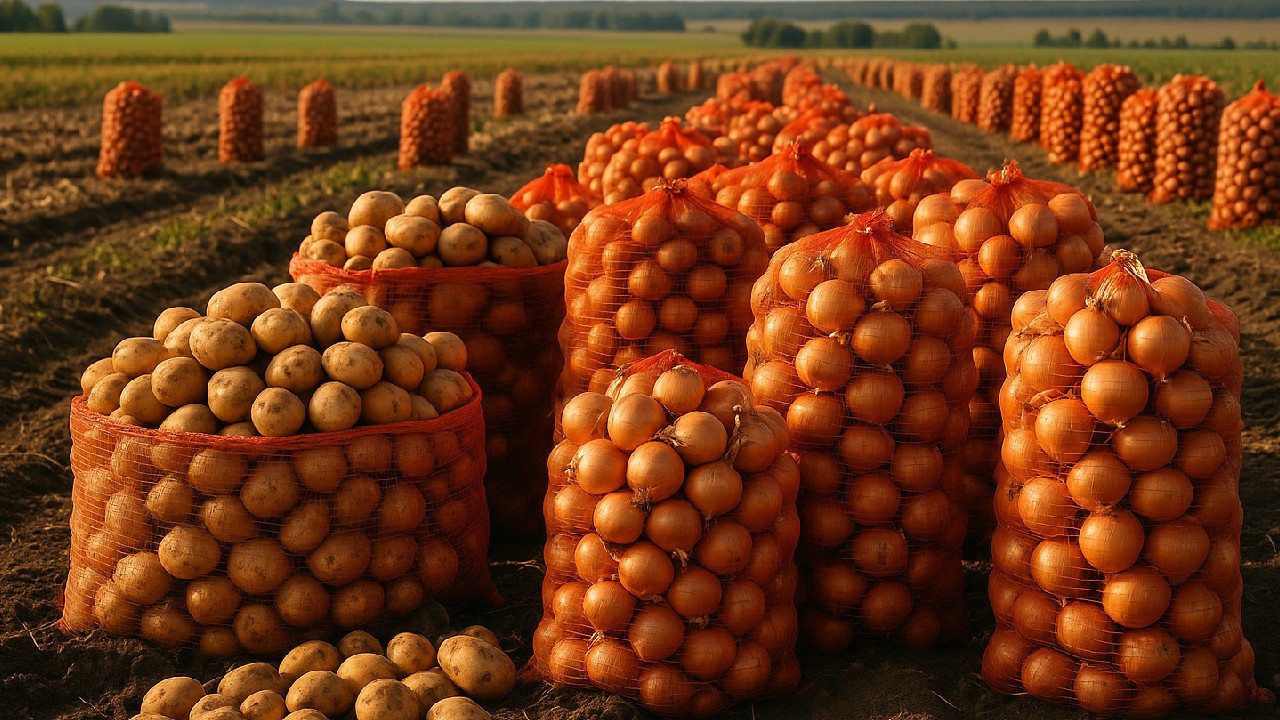 Hollanda’da son 25 yılın en verimli patates-soğan hasadı