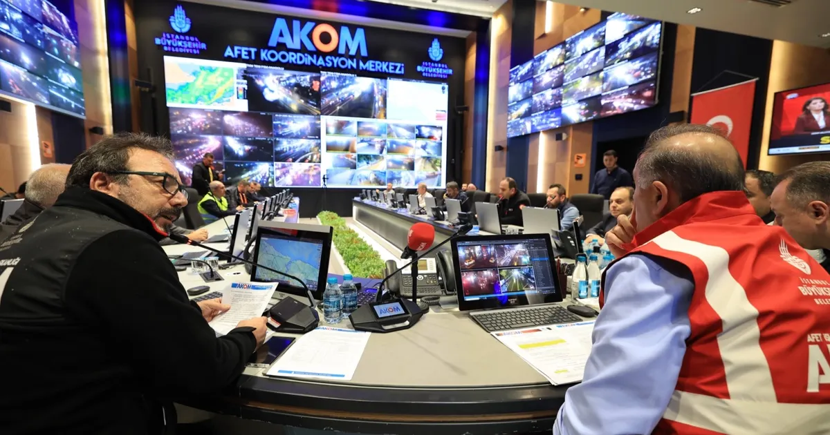 İBB Ekipleri Teyakkuzdaydı