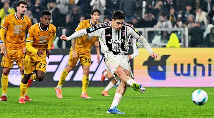 Juventus Udinese Karşılaşmasında Galibiyetle Ligde 5 Maçlık Artışı Sonlandı
