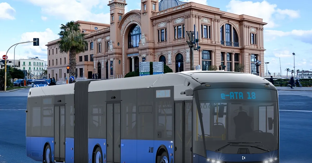Karsan’dan İtalya Bari’ye 18 Metrelik Yüzde 100 Elektrikli 42 Adet e-ATA