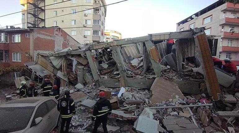 Kocaeli Valisi Aktaş: Enkaz altında 5 kişi var, bir vatandaşımızla iletişim kuruldu