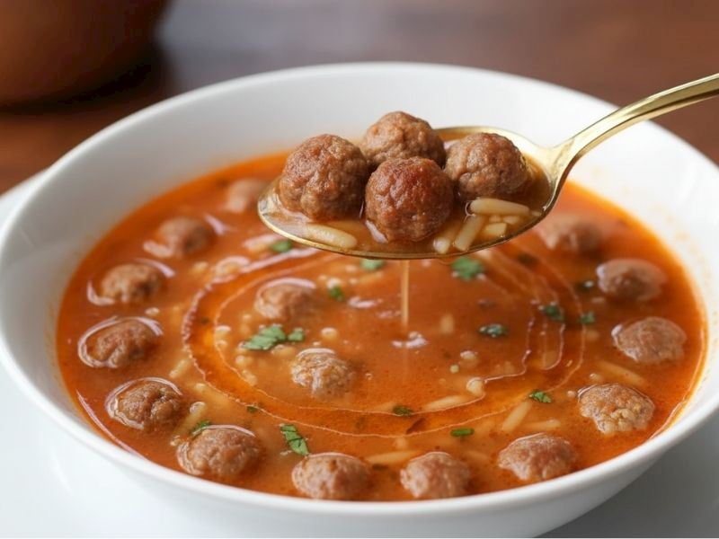 Köfteli Şehriyeli Çorbası Tarifi