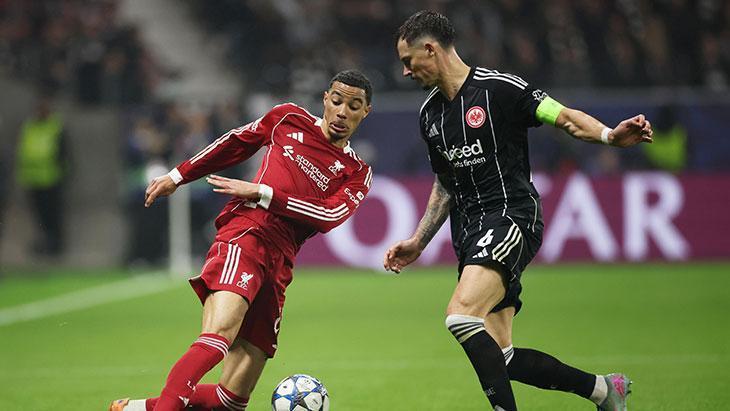 Liverpool, Frankfurt’u farklı mağlup etti! 4 maçlık seri son buldu