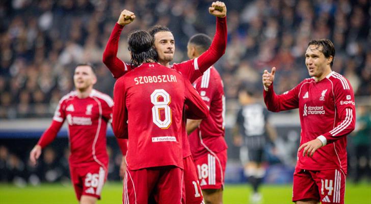 Liverpool’dan Frankfurt’a 5 gollü tarife! İşte gecenin sonuçları