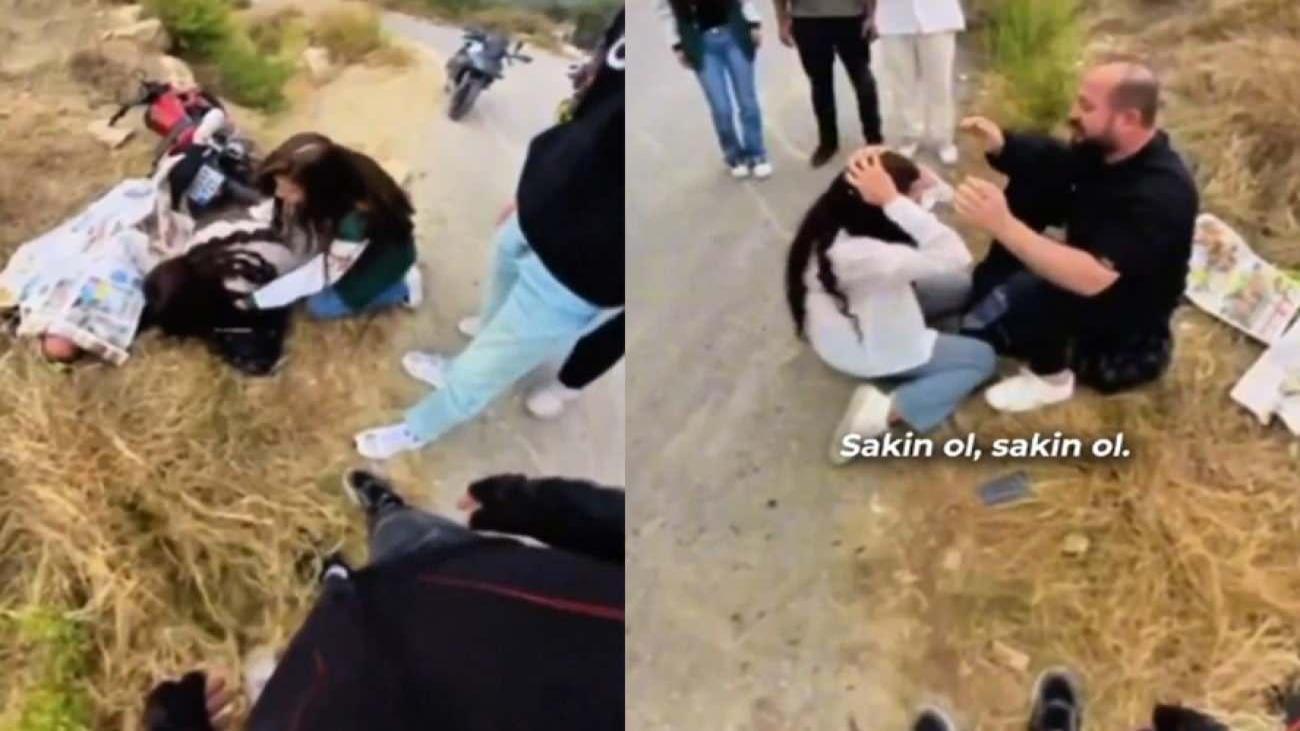 Mersin’de akılalmaz evlilik teklifi: Kendisine ölü süsü verdi kız arkadaşı çıldırdı!