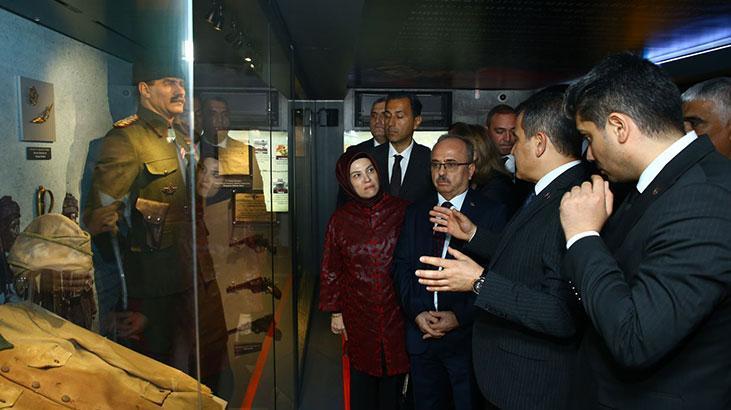 Mobil müze Azerbaycan'daydı! Çanakkale ruhu sınırları aşıyor