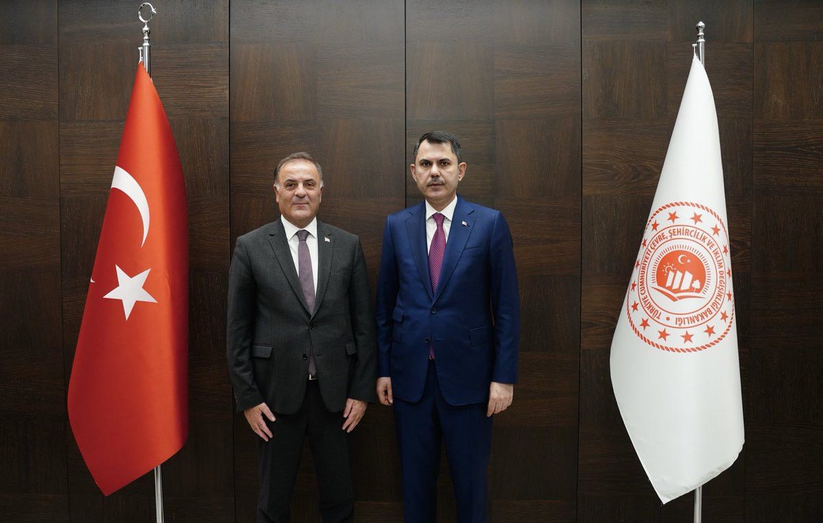 Murat Kurum, İstanbul’un Sorunlarına Çözüm Üretmek İçin İBB Başkan Vekili Nuri Aslan ile Bir Araya Geldi