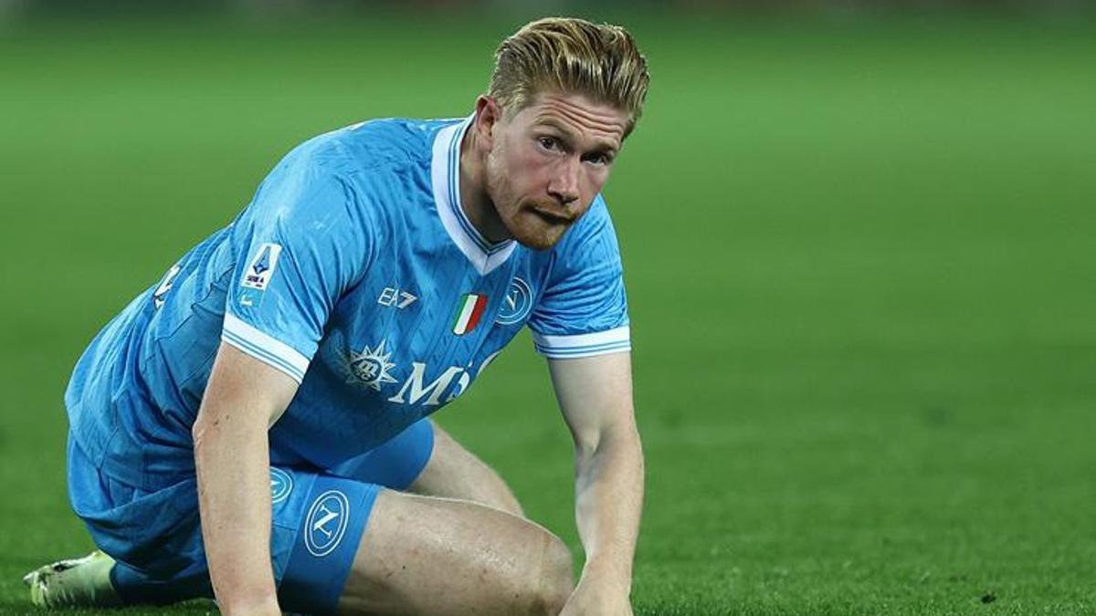 Napoli şokta: Kevin De Bruyne’den kötü haber