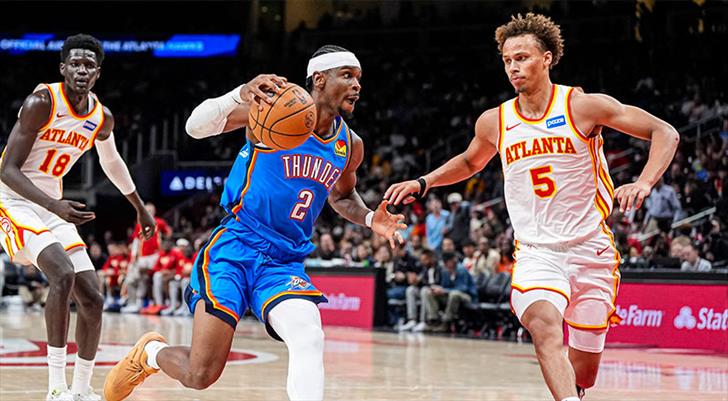 NBA’de son şampiyon Oklahoma City Thunder 3’te 3 yaptı