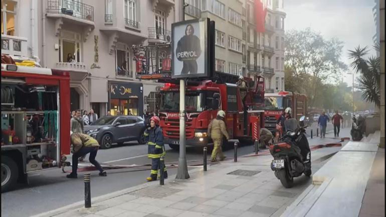 Nişantaşı'nda Yangın Panik Yaratıyor: Ekipler Hızla Sevk Edildi